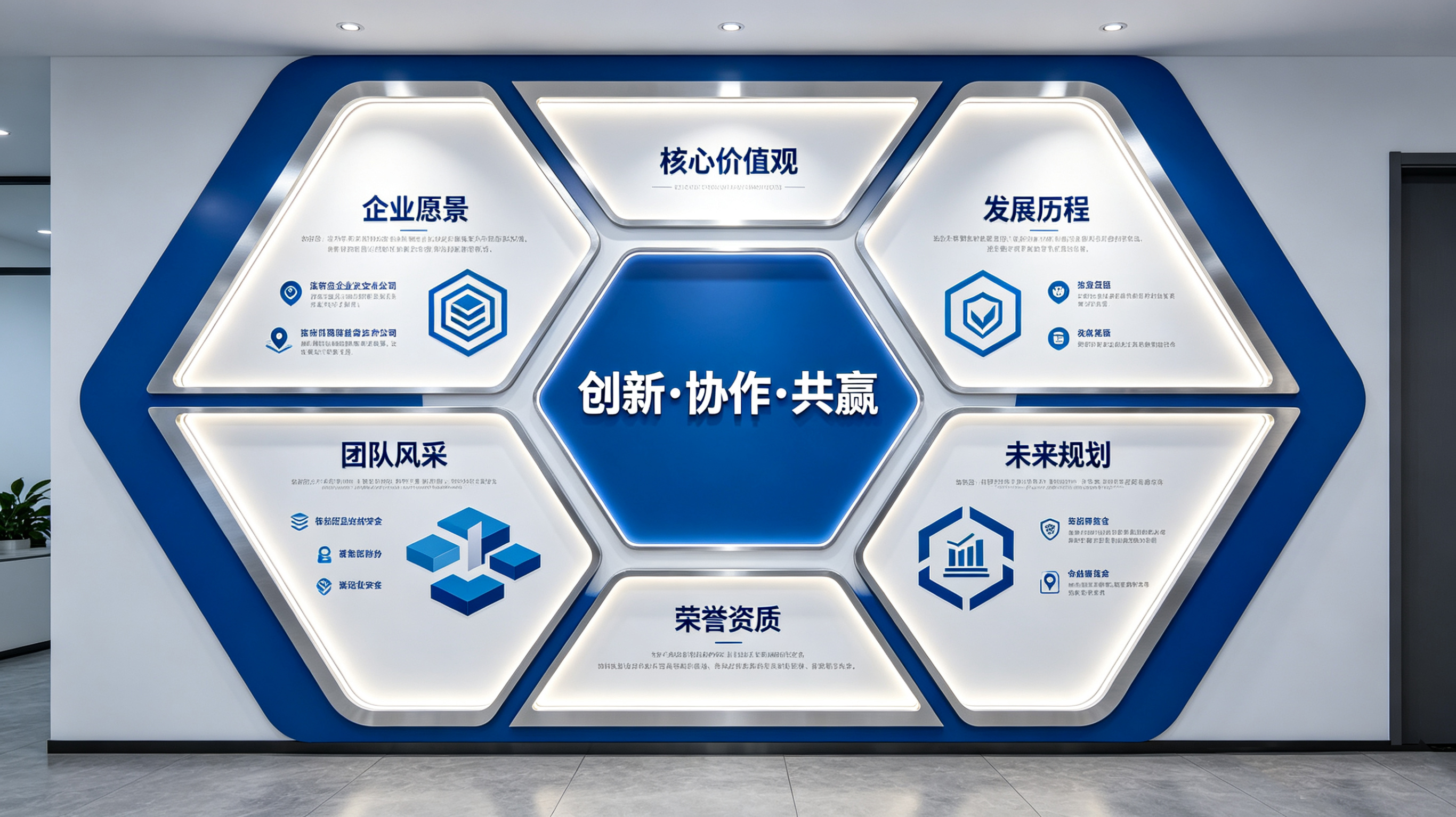 随州企业文化墙六边形避坑指南（新手常犯5个错误）
